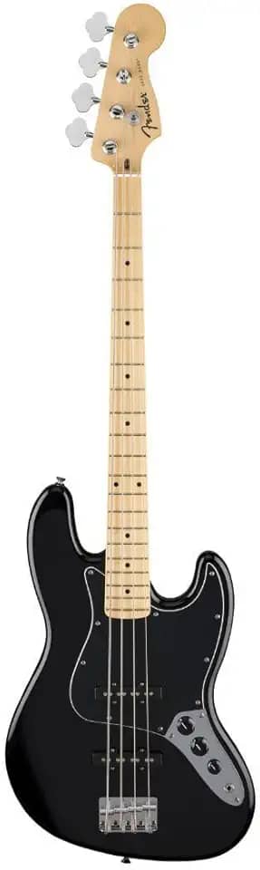 Fender Baixo Jazz padrão - preto, escala de bordo