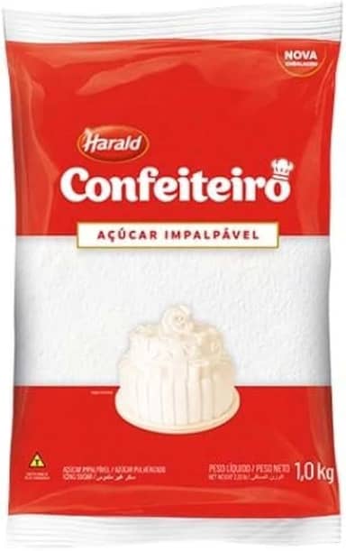 Açúcar de Confeiteiro 1,01kg - Harald