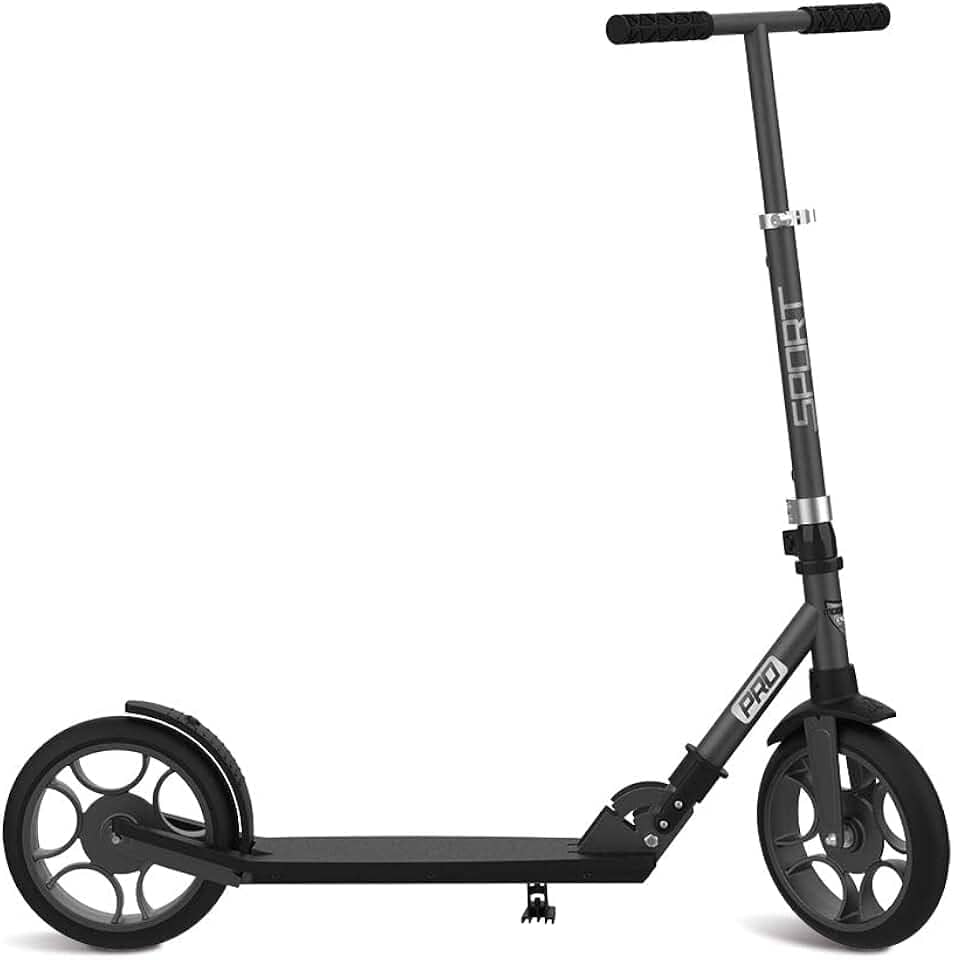 Bandeirante Patinete Street Pro (Adulto), Cor: Preto