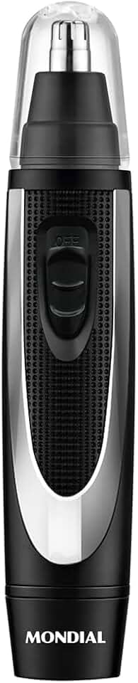 MONDIAL Aparador de Pelos Classic, Preto/Prata, 0,8W, Bateria - TR-01