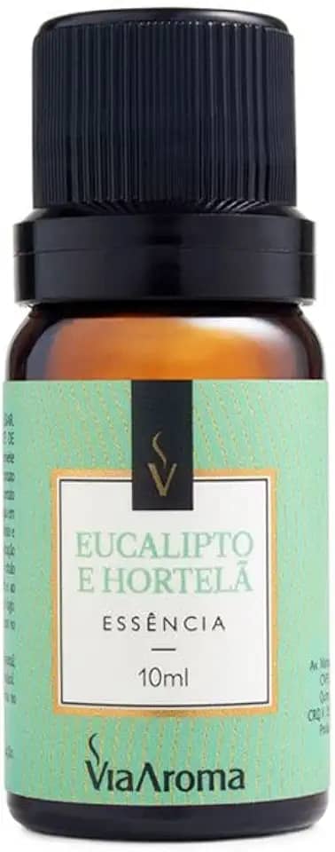 Essência Eucalipto e Hortelã Via Aroma - 10ml
