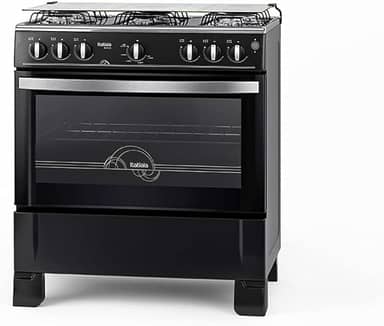 Fogão Waves 6 Bocas - Preto