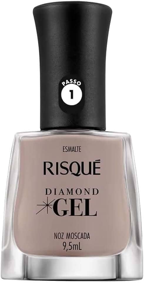 Risqué Esmalte Diamond Gel Noz Moscasda Cremoso 9 5 Ml