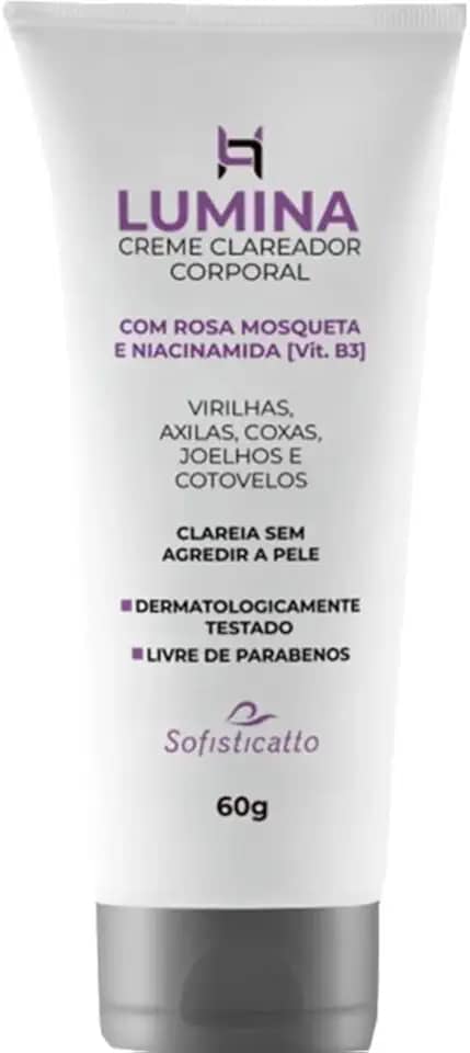 Lumina clareador para axilas e virilhas - 60g