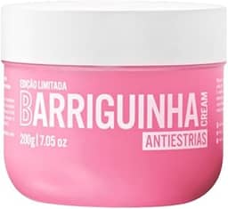 Beleza Brasileira BB Barriguinha Cream Antiestrias 200g - Creme Corporal, Hidratação profunda, prevenção e tratamento de estrias, ideal para gestantes e pós parto