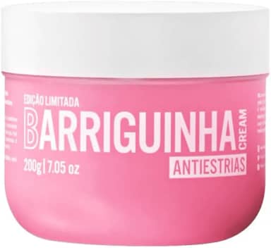 Beleza Brasileira BB Barriguinha Cream Antiestrias 200g - Creme Corporal, Hidratação profunda, prevenção e tratamento de estrias, ideal para gestantes e pós parto