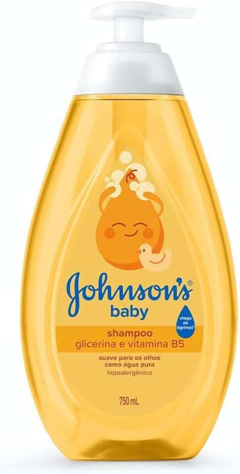Johnson's Baby Shampoo Glicerina Para Bebê, 750ml
