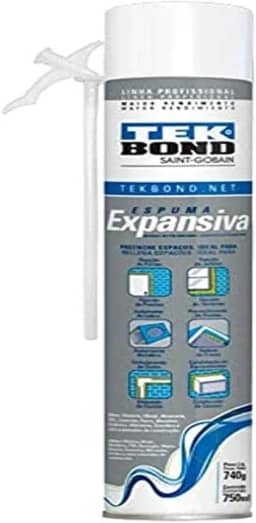 Espuma Expansiva de PU 740 gramas -Uso Profissional