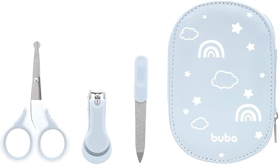 Buba, Kit Manicure Com Estojo Azul
