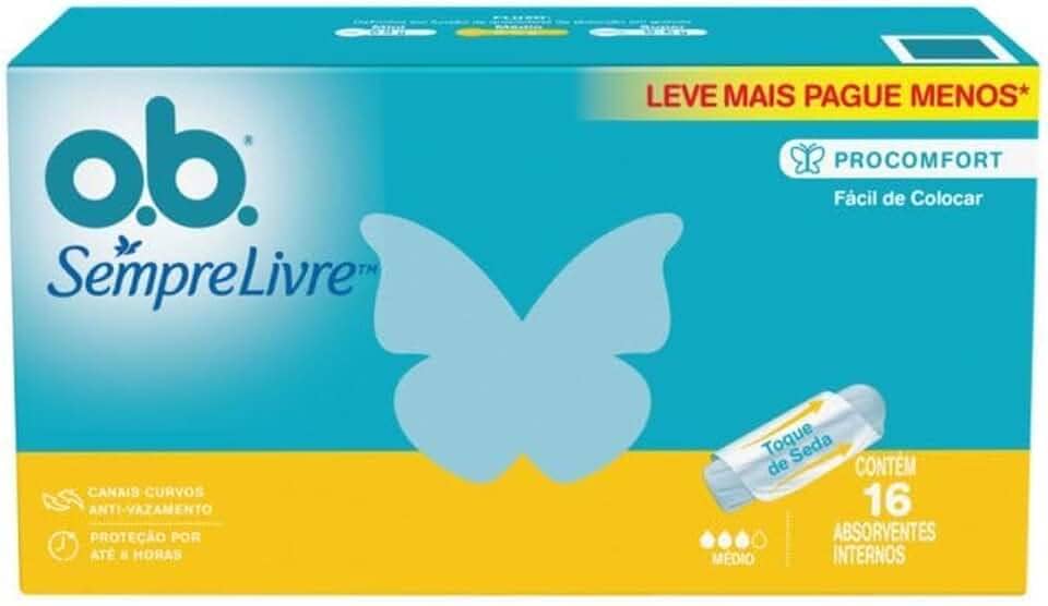 O.B. SEMPRE LIVRE MÉDIO 16un