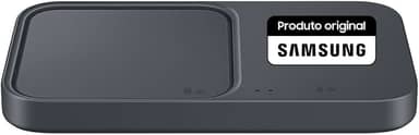 CARREGADOR SEM FIO RAPIDO PRETO 15W SAMSUNG DUO PAD