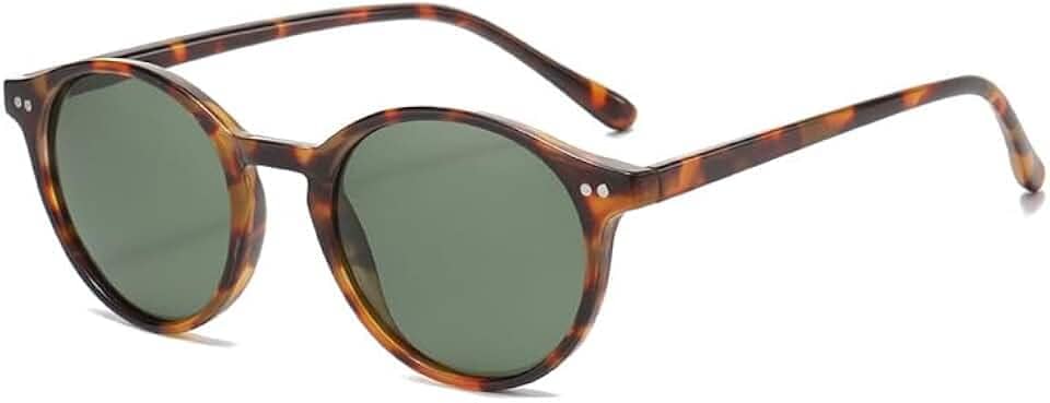 Óculos de sol pequenos redondos clássicos polarizados para mulheres e homens, lentes UV400 estilo vintage