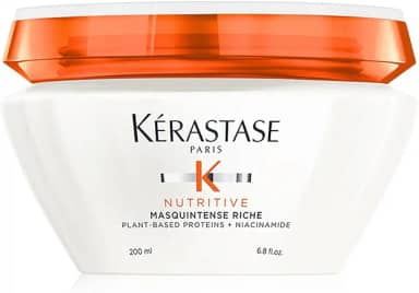 Kérastase Nutritive Masquintense Riche Máscara de Tratamento Capilar para Cabelos Muito Secos e Grossos Nutrição Intensa Hidratação Profunda e Vitalidade 200ml