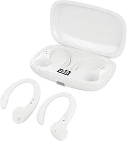 Fone Bluetooth 5.4 Esportivo – À Prova d’Água, Microfone Integrado e Redução de Ruído, Compatível com Diversos Dispositivos - Ideal para Corrida, Academia e Atividades Físicas