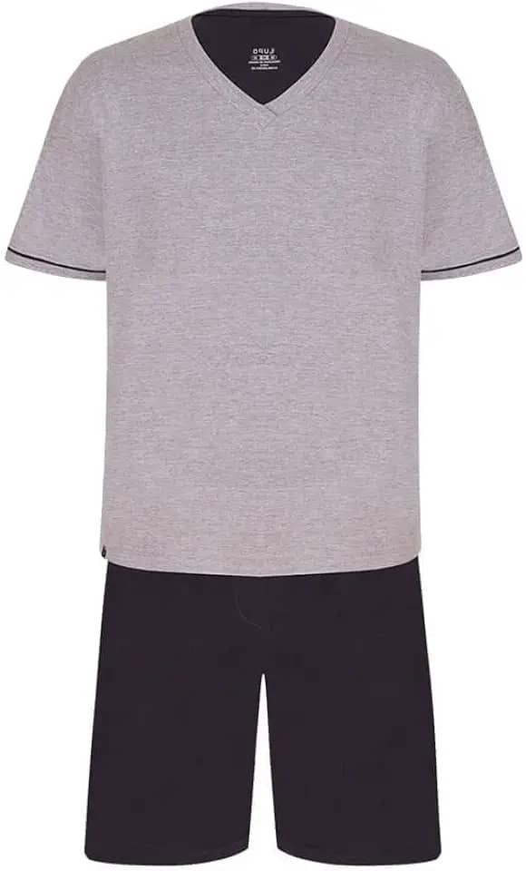 Pijama Masculino Curto Lupo (28000-001) 100% Algodão