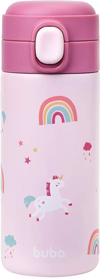 Buba, Copo térmico Parede Dupla Magic Unicórnio