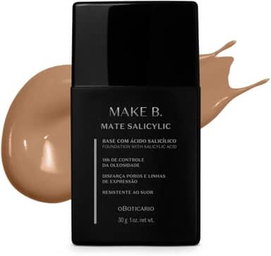 Base Líquida Cor 190 Make B. Mate Salicylic 30g