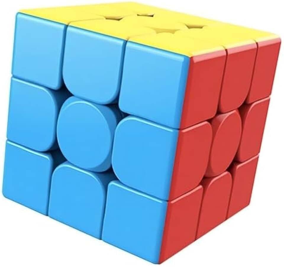 Cubo Mágico Profissional 3x3x3 colorido Original Interativo com ajuste de pressão Giro Rapido