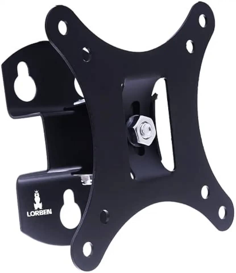 Suporte de Parede Giratório Lorben para Monitor TV 10" a 26" Aço Padrão VESA GT6051