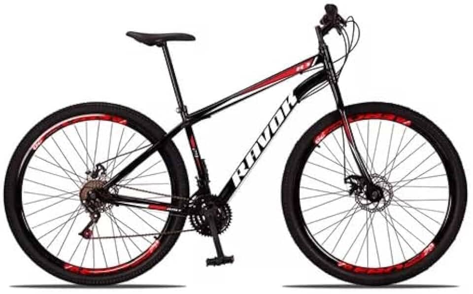 Bicicleta Aro 29 Ravok 21v Aço Carbono Freios a Disco