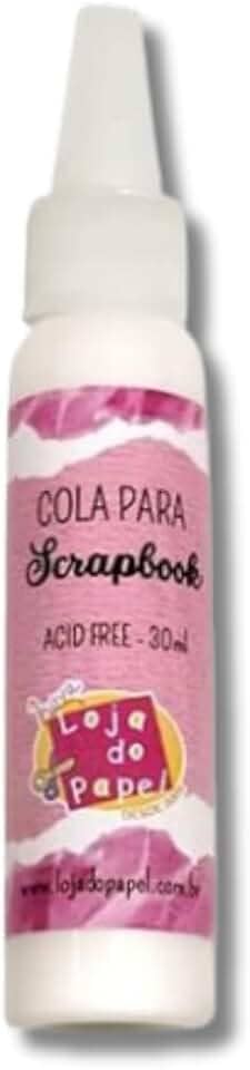 Kit 2 Cola Para Scrapbook Loja do Papel 30ml
