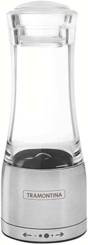 Moedor para Sal ou Pimenta Tramontina Realce Transparente