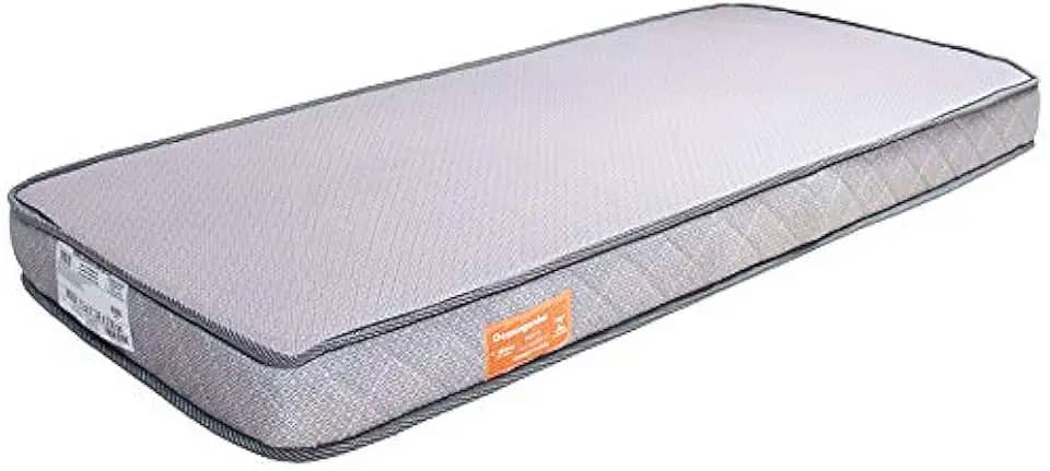 Colchão D20 Mini Cama Montessoriano Espuma Selada Antialérgico Infantil 68x 148x12cm