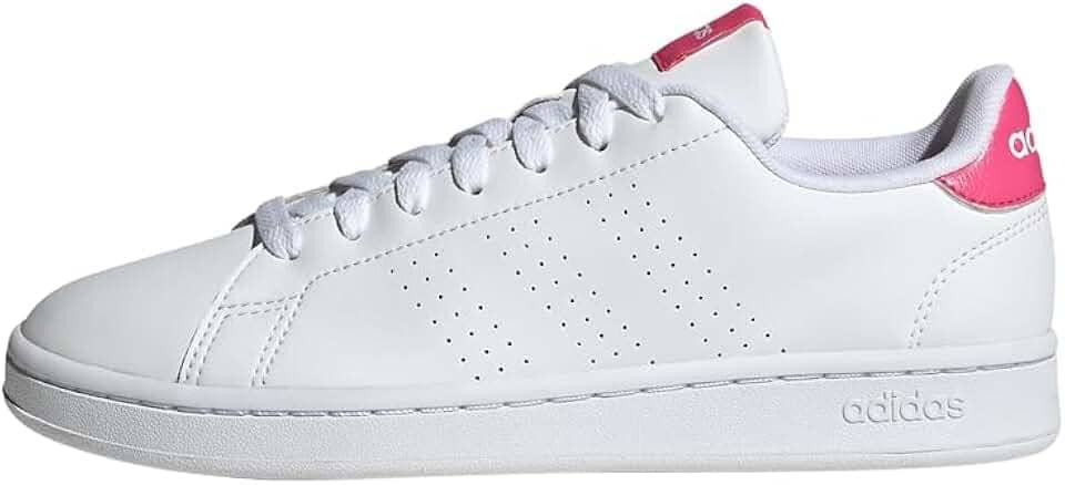 Tênis Adidas Feminino Casual Advantage Branco/rosa If5406 37
