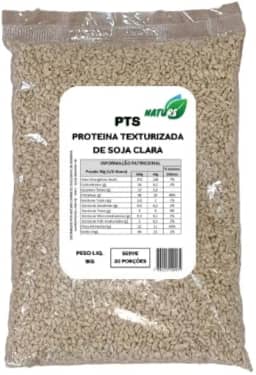 PTS Carne de Soja Vegana 1kg - NATURS (Granulada Clara 1Kg)
