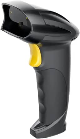 Leitor de codigo de Barras C3Tech LB-W200BK V2 sem fio 2.4GHz, 1D, Suporte a leitura de imagem inversa, Suporte a leitura de DANFE