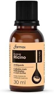 Farmax Óleo Capilar De Rícino Transparente 30 Ml