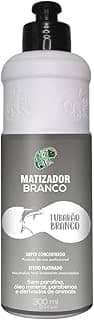 KAMALEÃO COLOR Matizador Branco Tubarão Branco - Neutralizador de Tons Levemente Amarelados - Efeito Platinado - Para Cabelos Loiros e Coloridos - 300ml