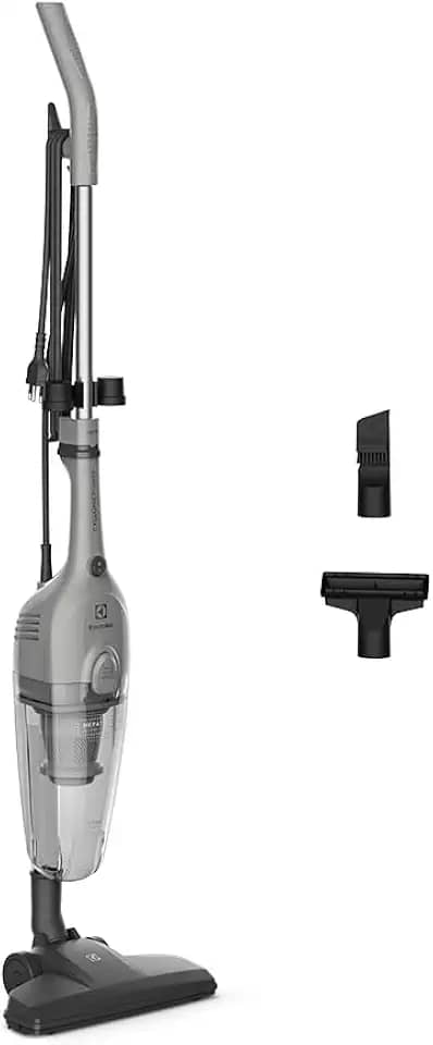 Electrolux Aspirador de Pó Vertical com fio portátil de mão 2 em 1 potente 1500W cabo 4.7m com capacidade 950 ml filtro HEPA STK16 Cinza 220V
