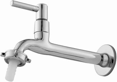 Embralumi Torneira Lavanderia Tanque Longa 21cm 1/4 ABS Cromado Prata