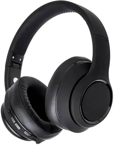 Headphone Sem Fio Bluetooth Fone de Ouvido Estéreo Sem Fio Redução de Ruído e Longa Duração de Bateria com 18 horas de Bateria, Carregamento Rapido, Design Dobrável