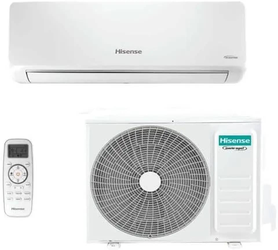 AR CONDICIONADO SPLIT INVERTER HISENSE R-32 HI-WALL 12.000 BTUS QUENTE E FRIO WI-FI 220V