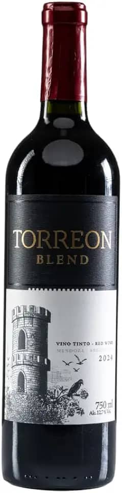 Vinho TINTO Argentino Mendoza Torreon (Corte das Uvas TEMPRANILLO, MALBEC,BONAMICO) Safra 2024 - Meio Seco 750ml
