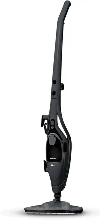 Vaporizador de Pisos Mallory Max Steam 2 em 1 – 1500W, Controle de Vapor, 9 Acessórios, Autonomia 14min, Cabo 5m, Portátil e Leve - 127V