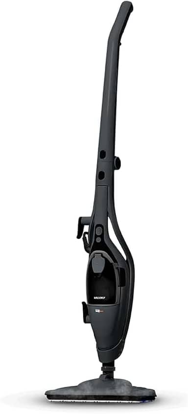 Vaporizador de Pisos Mallory Max Steam 2 em 1 – 1500W, Controle de Vapor, 9 Acessórios, Autonomia 14min, Cabo 5m, Portátil e Leve - 127V