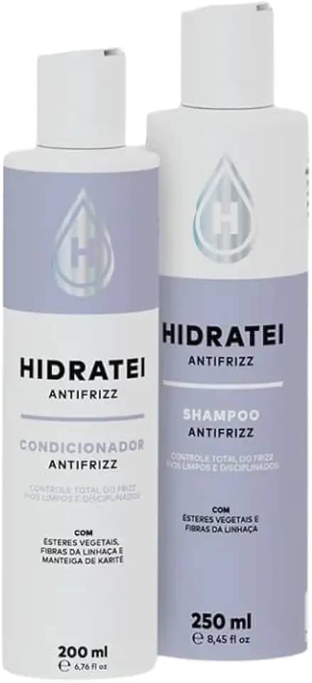 Kit Cuidados Diário Antifrizz Hidratei - Shampoo + Condicionador