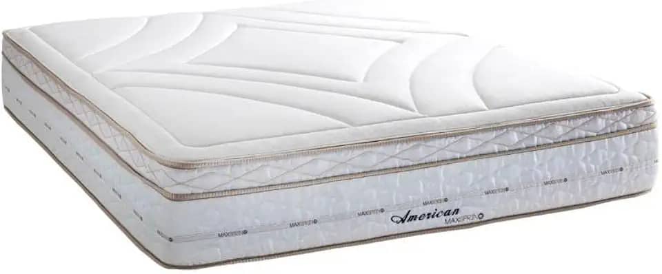 Colchão Queen Mola Maxspring 158x198x33 cm Meca American One Side Pillow Herval Branco