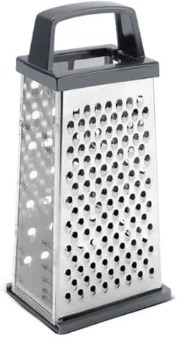 Ralador 4 Faces Com Visor Top Pratic, 20,5 Cm, 9,5 x 7,3 x 20,5 cm, Preto, Brinox