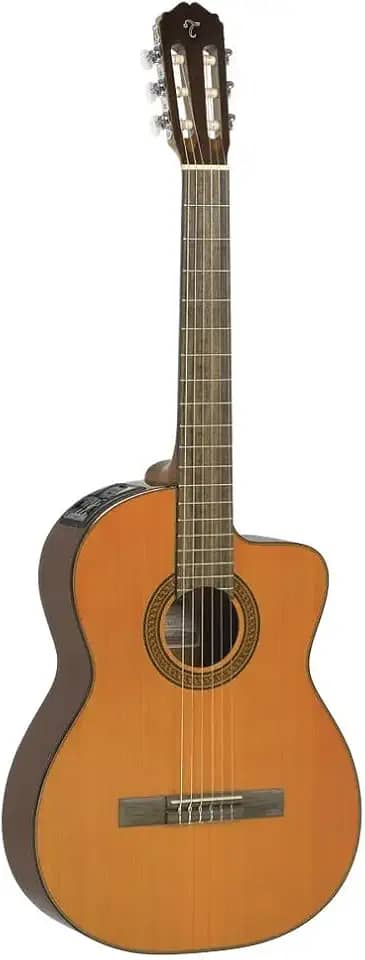 Violão Nylon Takamine Eletroacústico Tampo Maciço Natural GC3CE