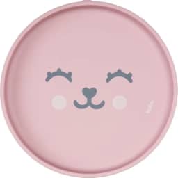Buba, Pratinho Em Silicone Com Ventosa Gumy Rosa