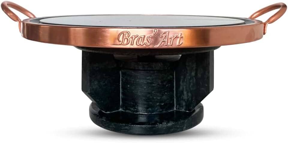 Bras' Art, Fondue Para Grelhar Carne De Pedra Sabão 27 centímetros