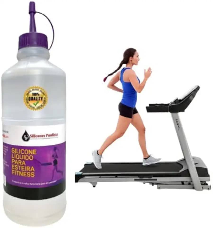 Silicone Lubrificante Liquido para Esteira e aparelhos de Musculação 500ML profissional