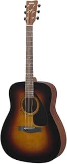 Kit Violão Folk Acústico Cordas em Aço F 310P TBS Tobacco Brown Sunburst Yamaha
