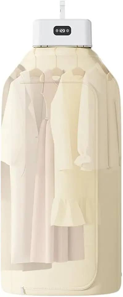Secadora de Roupas Portátil Mini Elétrica Secador Suspenso para Parede com Cabide, Máquina de Secar Compacta e Rápida Bivolt(110v)