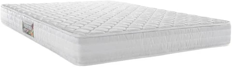 Colchão Composto Herval Queen Frontier, 17x158x198 cm, Bordado