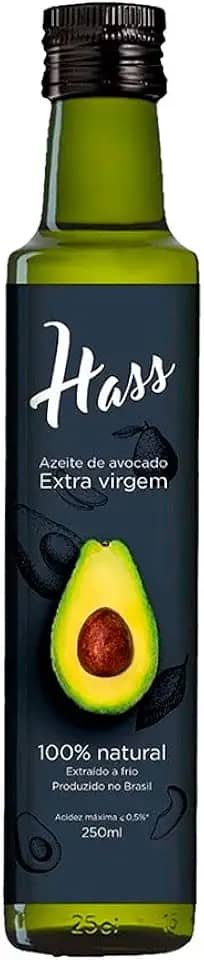 Azeite de Avocado 100% Natural Extraído a Frio Extra Virgem 250mL - Hass